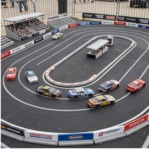 RC Stock Car Racetrack