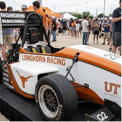 UT Longhorn Racing Display
